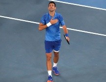 NOVAK DJOKOVIC. El serbio no pierde en Melbourne desde 2018 y acumula 27 victorias seguidas. AP / Ng Han Guan