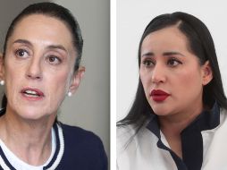 Los conflictos entre Claudia Sheinbaum y Sandra Cuevas han sido frecuentes. ESPECIAL