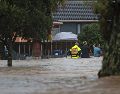 Fuertes tormentas han dejado inundaciones. H. Woodward/AP