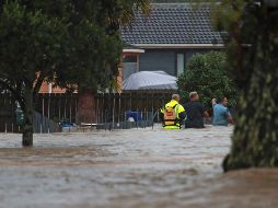 Fuertes tormentas han dejado inundaciones. H. Woodward/AP
