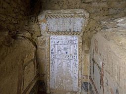 Cuatro tumbas fueron descubiertas en el sitio arqueológico de Saqqara, al sur de El Cairo. GETTY IMAGES