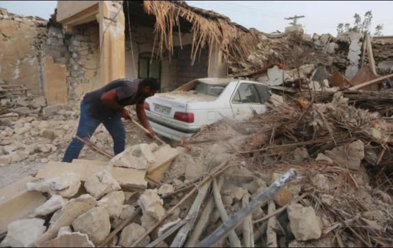 Irán se ubica en los límites de varias placas tectónicas importantes y experimenta frecuente actividad sísmica. AFP