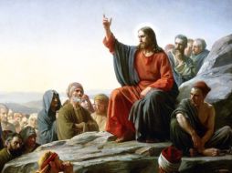 «Dichosos los pobres de espíritu, porque de ellos es el Reino de los cielo». WIKIPEDIA /«El Sermón del monte», de Carl Heinrich Bloch