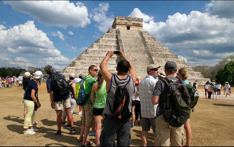 Chichén Itzá es una de las grandes atracciones de México, pero también atrae a turistas irresponsables. NTX/ ARCHIVO
