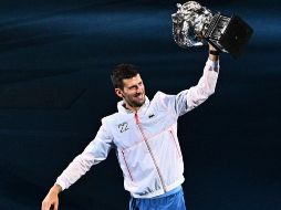 La consagración de Novak Djokovic en el Abierto de Australia 2023 le devolvió a un sitial que conoce muy bien: el número 1 del ránking de la ATP. AFP / A. Wallace