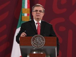 Marcelo Ebrard mencionó que está a la expectativa de lo que suceda en las audiencias contra García Luna. SUN / ARCHIVO