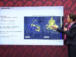 Claudia Sheinbaum resaltó las acciones de su administración para aumentar la seguridad en la Ciudad de México. ESPECIAL