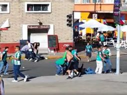 La trifulca ocurrió ante la ausencia de la autoridad, la cual brilló por su ausencia. ESPECIAL