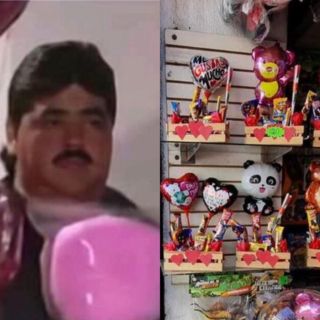 ¿Qué haces aquí? Como el meme: Globos y peluches siguen siendo favoritos para el 14 de febrero