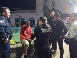 Luis fue llevado a la Fiscalía Especializada en Personas Desaparecidas, donde se encargarán de contactar a sus familiares. ESPECIAL/Policía de Guadalajara