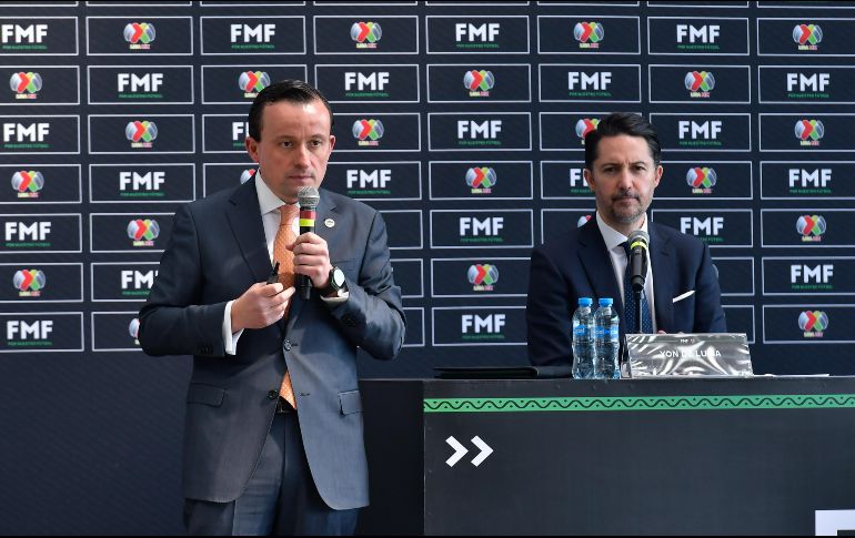 Mikel Arriola, presidente de la Liga MX, dio a conocer los detalles. IMAGO7/Arturo Hernández