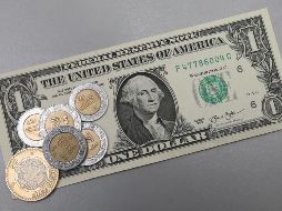 De acuerdo con el Banco de México, el tipo de cambio para hoy jueves es de 18.65 por cada dólar. NTX/ARCHIVO