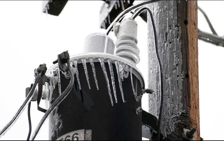 Los transformadores estaban 'congelados'. AP