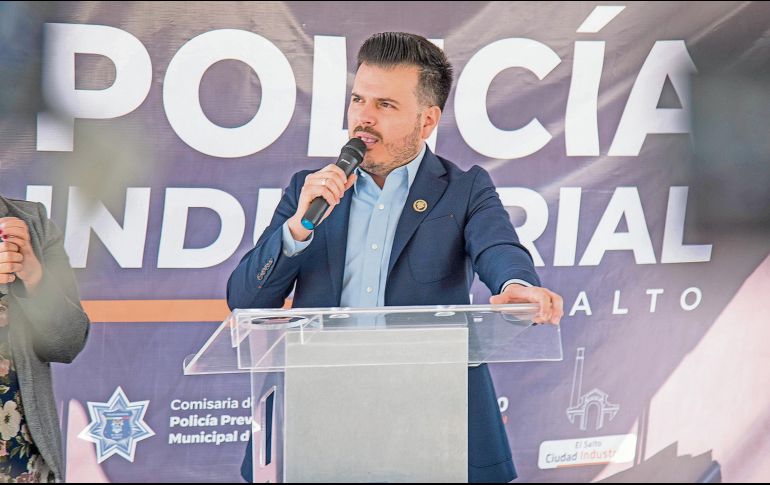 El Alcalde Ricardo Santillán destacó la unión de esfuerzos en pro de la seguridad. CORTESÍA