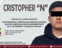Un juez le impuso a Christopher “N” prisión preventiva oficiosa en lo que se desahoga la audiencia. ESPECIAL
