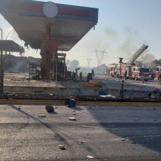 Se registra explosión en gasolinera de la carretera Tula - Tlahuelilpan, en Hidalgo