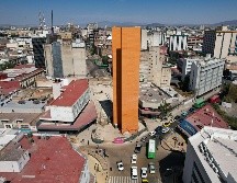 La escultura El Palomar en la plaza Luis Barragán será inaugurada el próximo 20 de febrero. EL INFORMADOR/A. Camacho