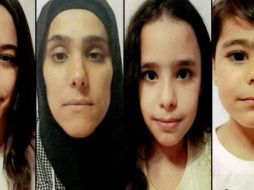 La mujer y sus hijos fue vista salir de un hotel en Tapachula. SUN