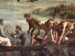 «Ustedes son la sal de la tierra. Si la sal se vuelve insípida, ¿con qué se le devolverá el sabor?». WIKIPEDIA/«La pesca milagrosa», de Rafael Sanzio