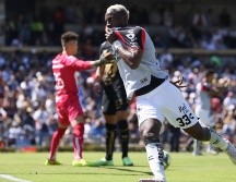 El colombiano Julián Quiñones le dio el empate a los rojinegros del Atlas. IMAGO7/Manlio Contreras