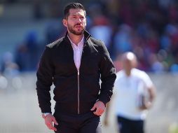 El estratega rojinegro se dijo satisfecho de su equipo luego del empate. IMAGO7/Rafael Vadillo