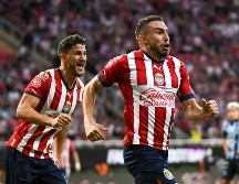 Chivas se llevó un punto en casa gracias al gol de Mayorga. IMAGO7/Sandra Bautista