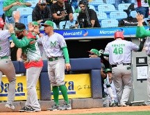 El conjunto de Los Mochis se impuso 6-5 a Cuba. Twitter/@Liga_Arco