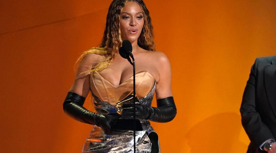 La cantante, Beyoncé, se ha convertido en una leyenda viviente para los premios Grammy. AP