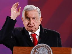 López Obrador dijo que en el juicio se está constatando cómo se tomaron decisiones que generaron violencia en el país. EFE/I. Esquivel