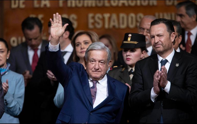 López Obrador negó que hubiera una negociación para liberar a Cienfuegos. SUN/D. Chávez