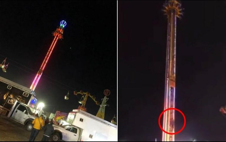 El lunes pasado también se registró un incidente luego de que otro juego tuviera un desperfecto. ESPECIAL