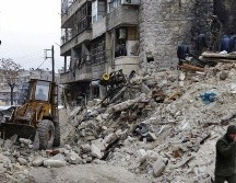 Más de dos mil 600 personas murieron por un devastador terremoto de magnitud 7.8 que sacudió el lunes el sureste de Turquía y el norte de Siria. AFP / L. Beshara