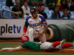 En la justa beisbolera, México suma tres victorias y una derrota. EFE/Miguel Gutiérrez