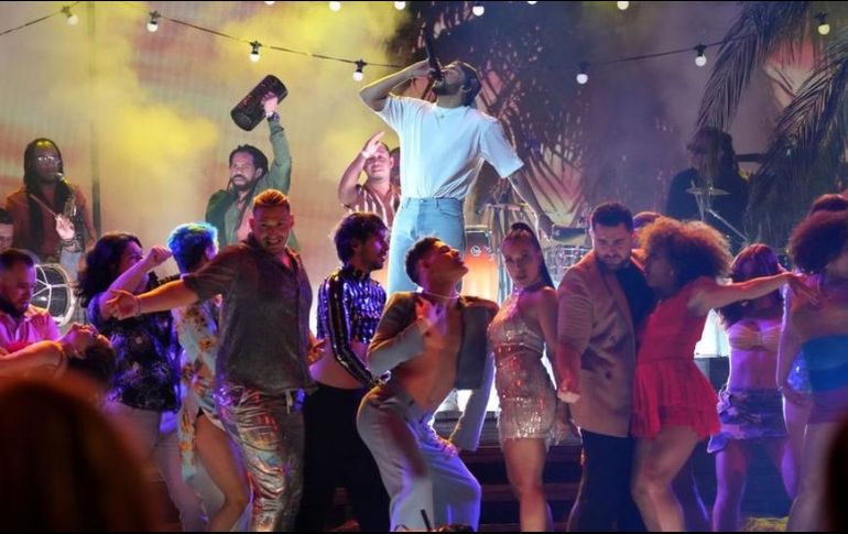 Bad Bunny abrió la ceremonia de los Grammy 2023 con un show que evocó una de las principales celebraciones populares de Puerto Rico. GETTY IMAGES