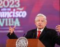 En conferencia de prensa, López Obrador puso el ejemplo de Playa Espíritu, en Sinaloa, que fue adquirida en el sexenio de Felipe Calderón por la Fonatur. EFE/I. Esquivel