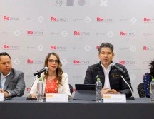 Autoridades educativas ofrecieron una rueda de prensa para dar a conocer los pormenores de la convocatoria. ESPECIAL/CAPTURA DE VIDEO