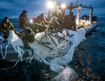 Buzos sacaron lo que pudieron del fondo del mar. ESPECIAL