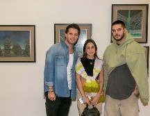 Eduardo Marrufo, Ariel Aizenman y Güido Agostoni. GENTE BIEN JALISCO/Jorge Soltero