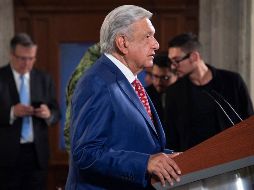 En Palacio Nacional, el Presidente Andrés Manuel López Obrador rechazó que se 