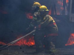 Bomberos de Zapopan acudieron al servicio del miércoles. EL INFORMADOR/ARCHIVO