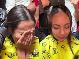 Karla se llevó las manos al rostro al no creer lo que estaba sucediendo. ESPECIAL