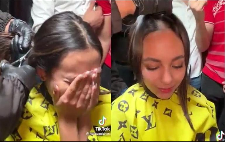 Karla se llevó las manos al rostro al no creer lo que estaba sucediendo. ESPECIAL