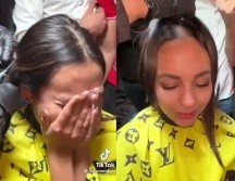 Karla se llevó las manos al rostro al no creer lo que estaba sucediendo. ESPECIAL