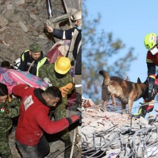 Equipo mexicano en Turquía recupera a una mujer con vida y 3 cuerpos