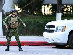 Las fuerzas de seguridad federales continúan con operativos en varios puntos de la capital del estado de Sinaloa. AFP / ARCHIVO