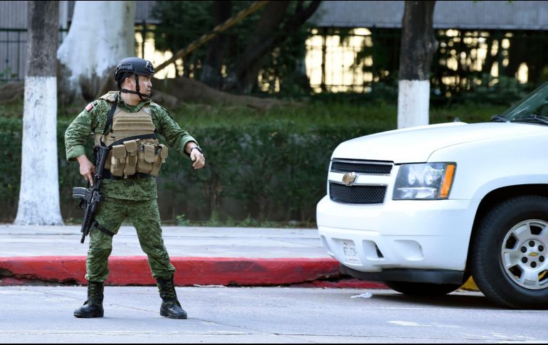 Las fuerzas de seguridad federales continúan con operativos en varios puntos de la capital del estado de Sinaloa. AFP / ARCHIVO