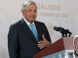 López Obrador afirmó este viernes que la Fuerza Aérea Mexicana goza de organización, disciplina y profesionalismo. EFE/Presidencia De México