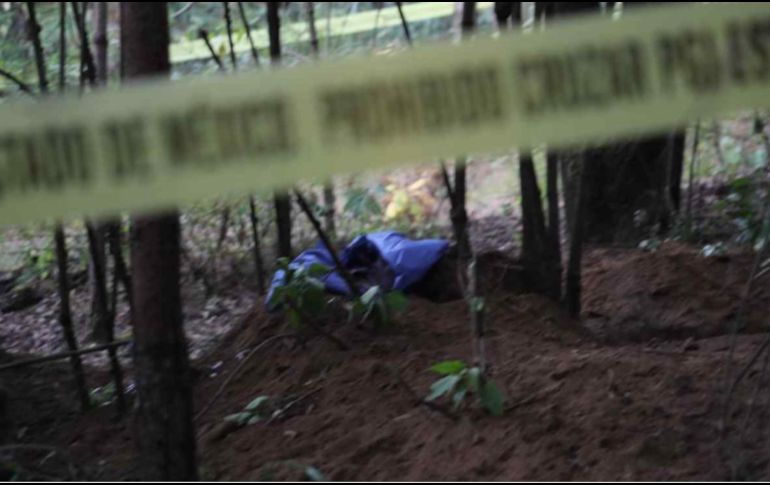 En los bultos había restos de personas y ropa, además de un cadáver completo. SUN