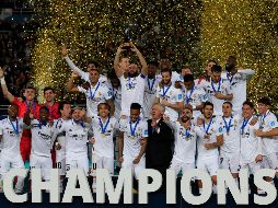 Por octava ocasión en su historia, el Real Madrid se coronó campeón en el Mundial de Clubes. EFE/Julio Muñoz