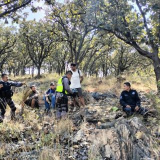 Rescatan a tres personas que se perdieron en el Bosque de La Primavera